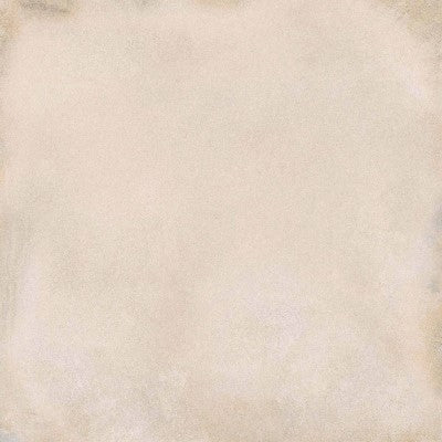 Close-up van Fresco keramische tegel 60x60cm in beige tint. Beschikbaar in 5 kleuren voor vloeren en wanden met karakter.