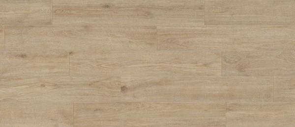 Keramisch parket Lin Miele 20x120 cm met realistische houtnerf in lichtbruine tint – een keramische parketvloer in warme, natuurlijke houtlook.