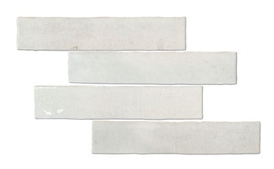 Retro tegels Kaiser Wit Snow 5x25 cm