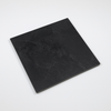 Armon Antraciet Nero gerectificeerde natuursteenlook vloertegel 60x60 cm, diagonaal gefotografeerd op een witte achtergrond voor een helder productoverzicht.