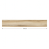 Detailweergave van keramisch parket Blees Haya 30x150 cm in licht eiken houtlook met afmeting 150 cm – duurzame keramische parketvloer in houtoptiek.