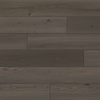Detail van houtlook tegels Poetry Mud 30x120 cm met zichtbare nerfstructuur en knoesten, perfect voor een natuurlijke vloeruitstraling.