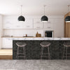 Retro tegels Kaiser Coal 5x25 cm in grijs, perfect voor keramiek wandtegels in de badkamer, met een luxe retro uitstraling voor jouw interieur.