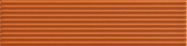 Keramiek wandtegels in ribbelprofiel als oranje tegeltjes uit de Beat Cinnamon Dixie 5x20-serie, ideale retro tegels voor keuken en badkamer.