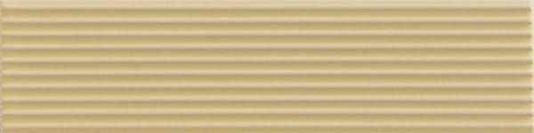 Close-up van glanzende retro tegels Beat Lemonade Dixie 5x20 – geschikt als geel tegeltje voor elke badkamerwand.