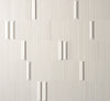 Keramiek wandtegels uit de Beat Milk Serie met glanzende afwerking en retro-profiel van 5x20 cm formaat.