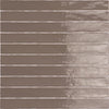 Retro tegels Linea Moka glans 5x50cm